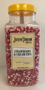 Joseph Dobson Strawberry & Cream Pips Jar 1 x 2.72kg