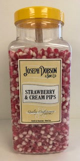 Joseph Dobson Strawberry & Cream Pips Jar 1 x 2.72kg