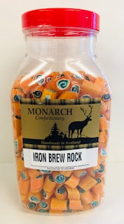 Monarch Confectionery Iron Brew Rock Jar 1 x 3kg