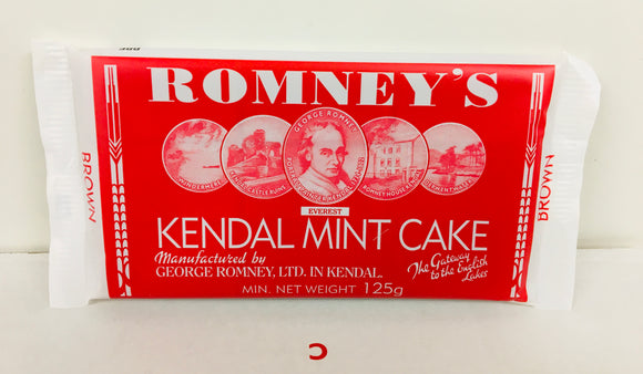 Romney's 125g Brown Mintcake Bars 24 x 125g Bars