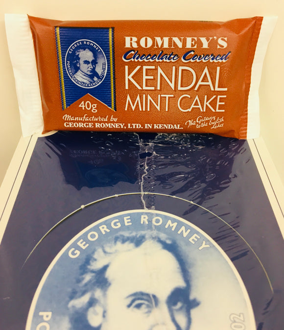 Romney's 40g Chocolate Covered Mint cake Bars 42 x 40g = 44p Per Bar