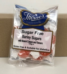 Thornes Sugar Free Barley Sugar Pre-Packs 12 x 100g