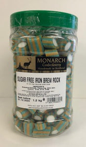 Monarch Confectionery Sugar Free Iron Brew Rock 1 x 1.2kg