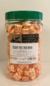 Monarch Confectionery Sugar Free Iron Brew 1 x 1.2kg