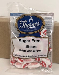 Thornes Sugar Free Mintoes Pre-Packs 12 x 90g - GLUTEN FREE - SUITABLE FOR DIABETICS
