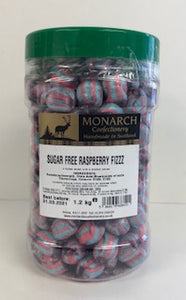 Monarch Confectionery Sugar Free Raspberry Fizz 1 x 1.2kg
