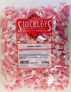 Stockley's Aniseed Twists - 3kg Bag