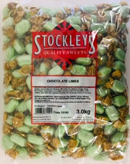 Stockley's Chocolate Limes - 3kg Bag