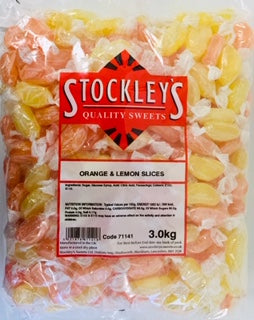 Stockley's Orange & Lemon Slices  - 3kg Bag