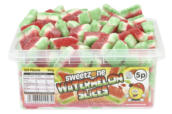 SweetZone Watermelon Slices - 741g Tub