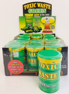 Toxic Waste Cans Green 12pk