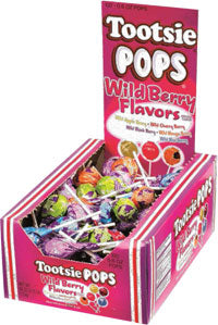 Tootsie Pops Wild Berry 100pk