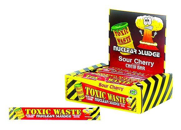 Toxic Waste Sour Cherry Chew Bars 50pk