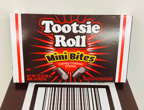 Tootsie Roll Mini Bites Theatre Boxes 12 x 99g