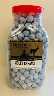 Monarch Confectionery Violet Creams Jar 1 x 2kg