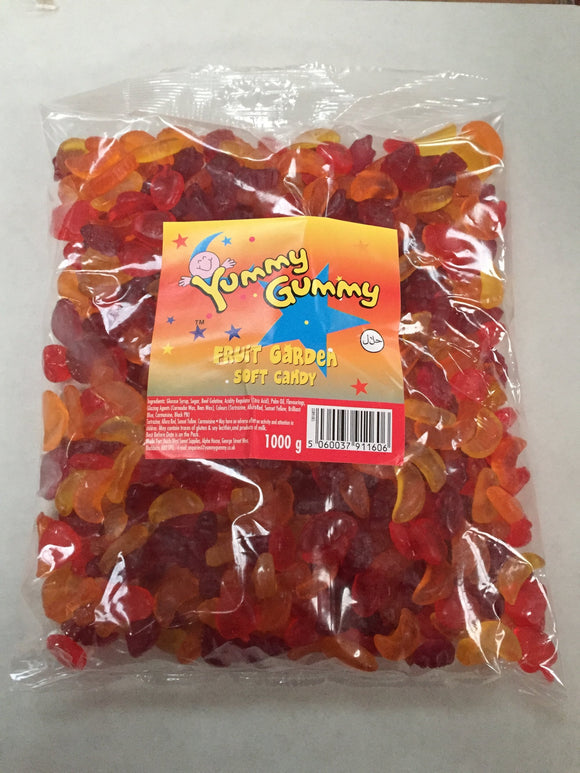 Yummy Gummy Fruit Garden 1kg Bag